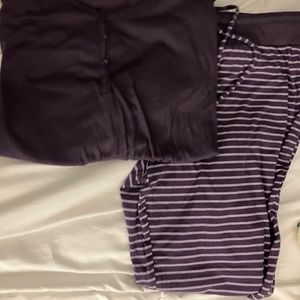 M misses pajamas, lavendar